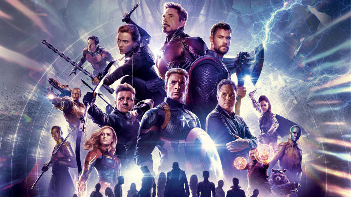 Snyggtavengers Infinity War Och Endgame Hjältegalleri. Wallpaper