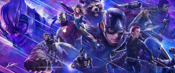 Cool Avengers Purple Team-up Picture