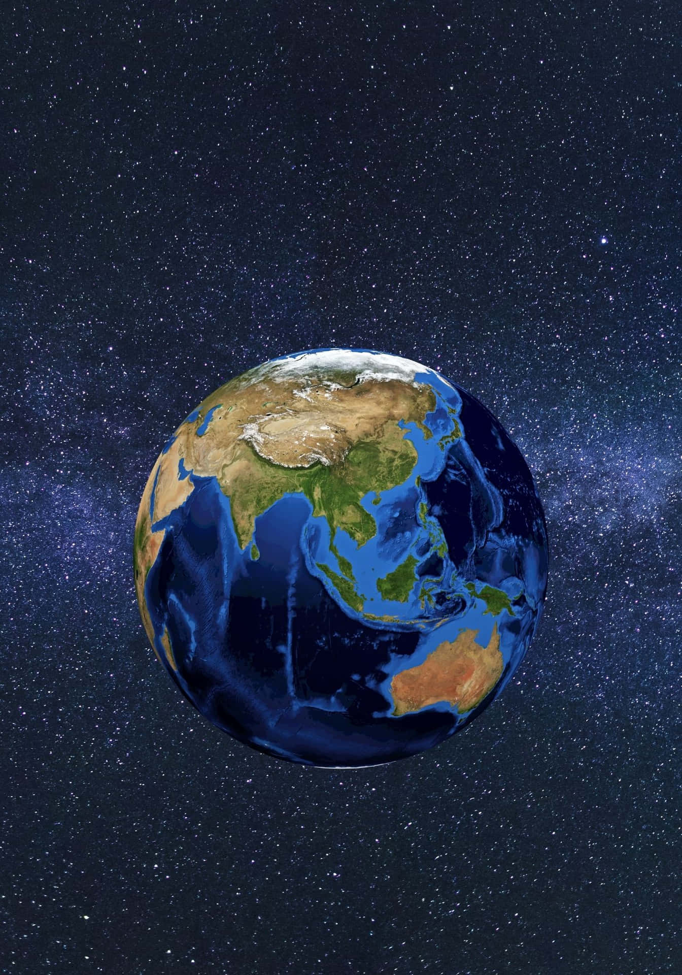Cool 3D Planet Earth Background