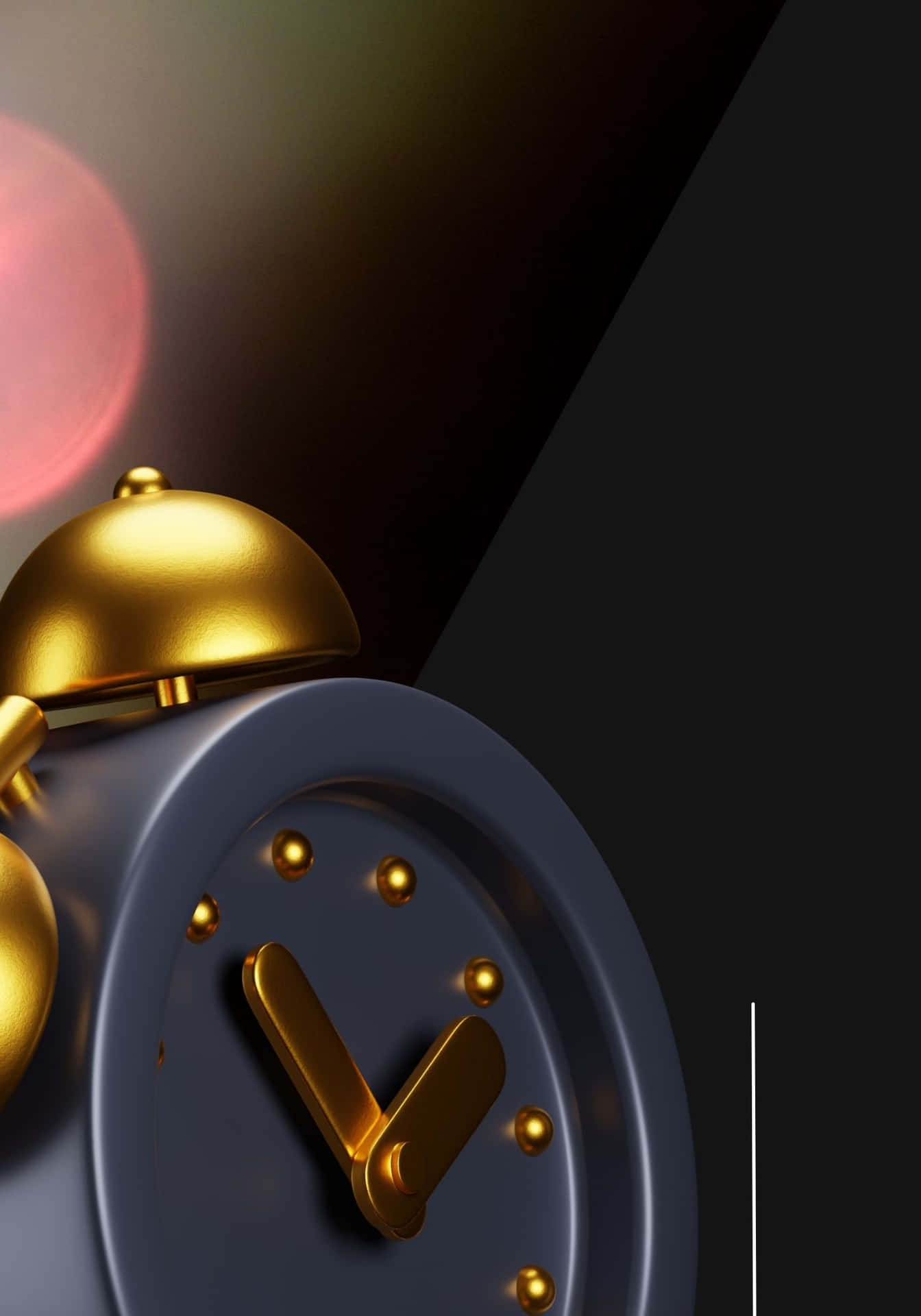 Sfondodell'orologio Di Allarme In 3d Fantastico
