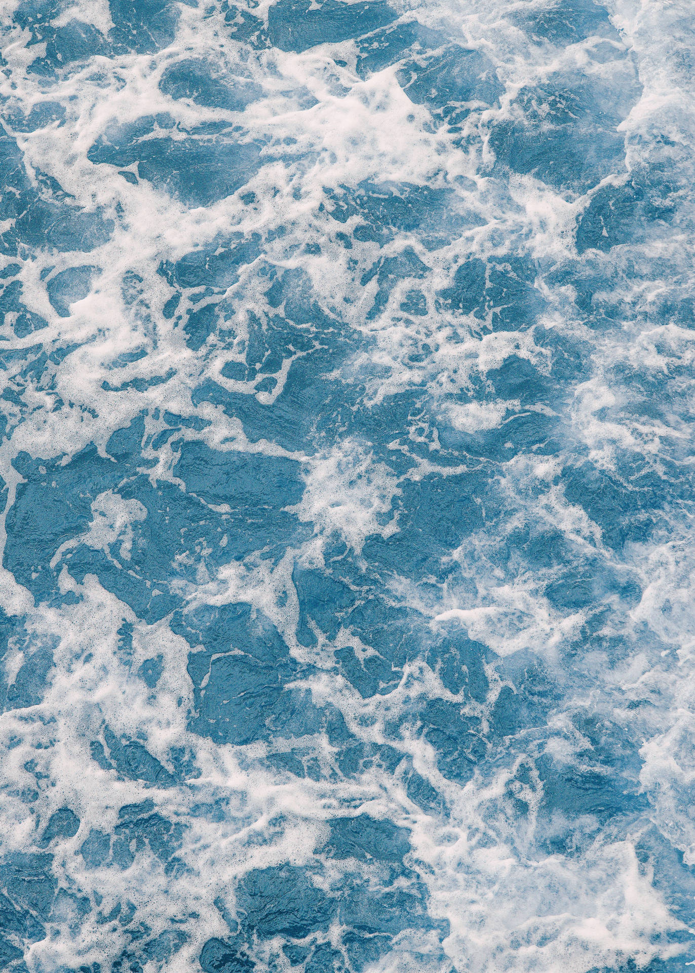 Fondogenial De Mar Espumoso. Fondo de pantalla