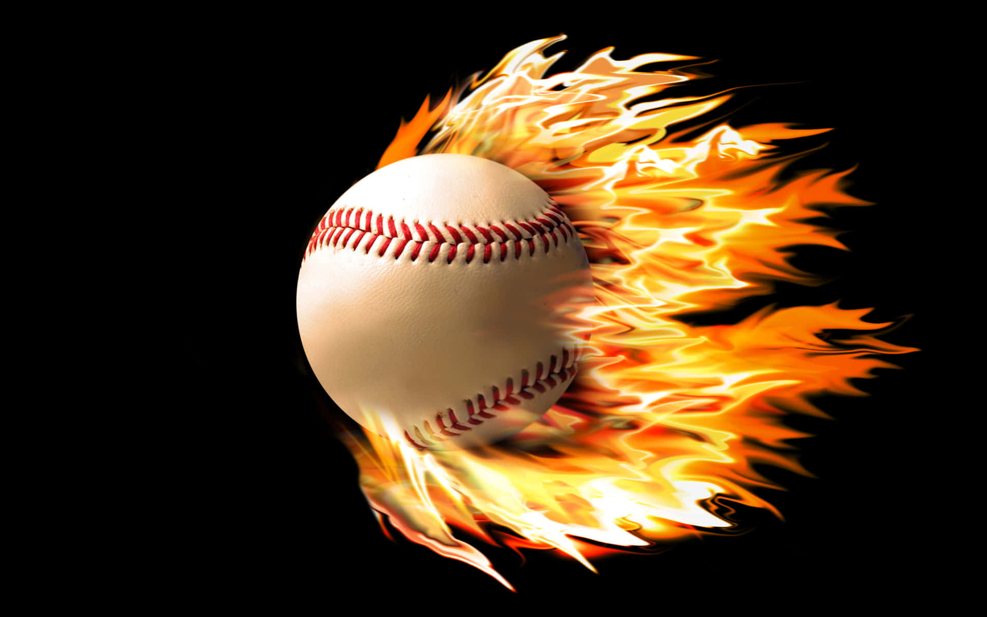 Intense Baseball Action Under Dramatic Lights