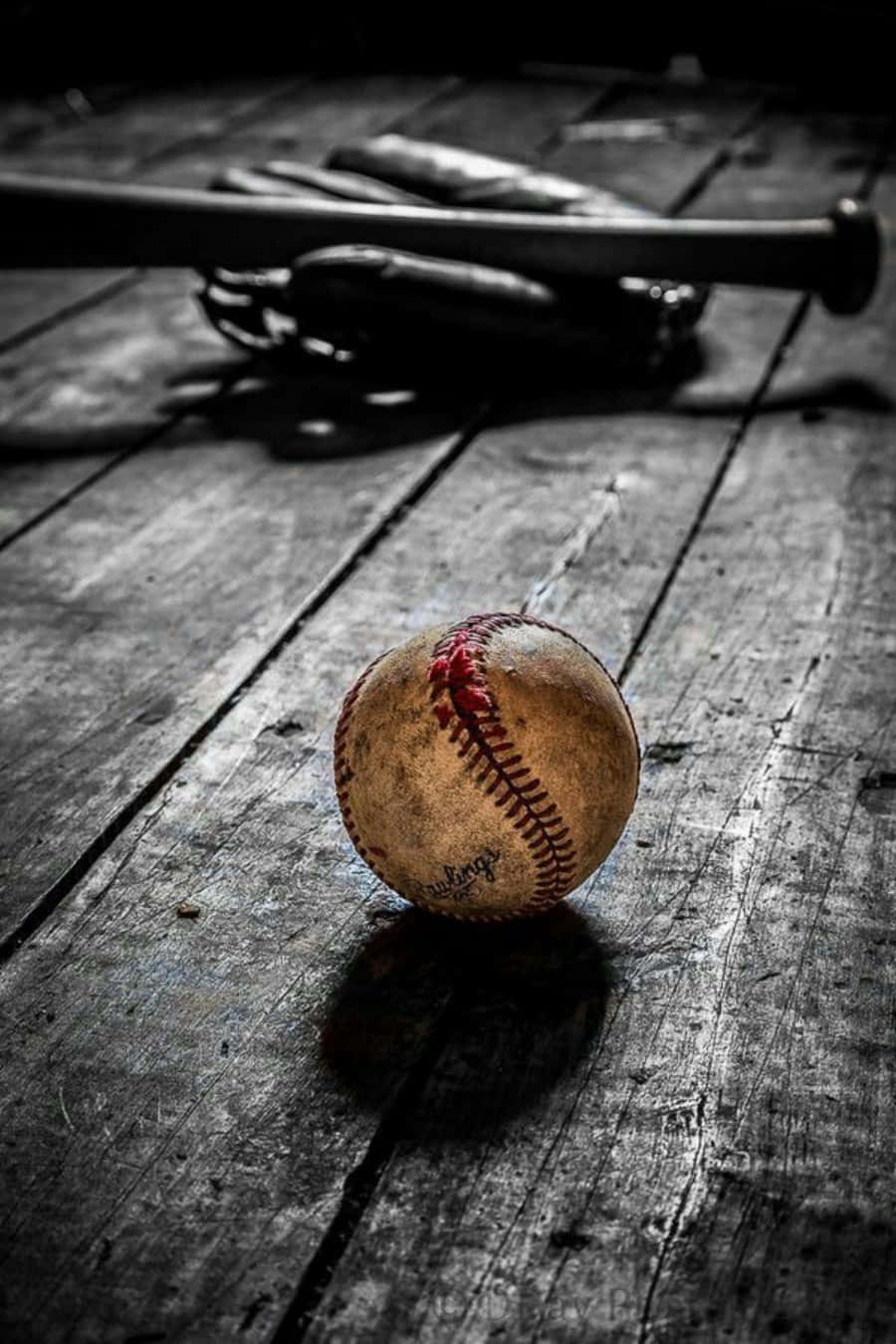Captivating Strike: A Baseball Player in Action