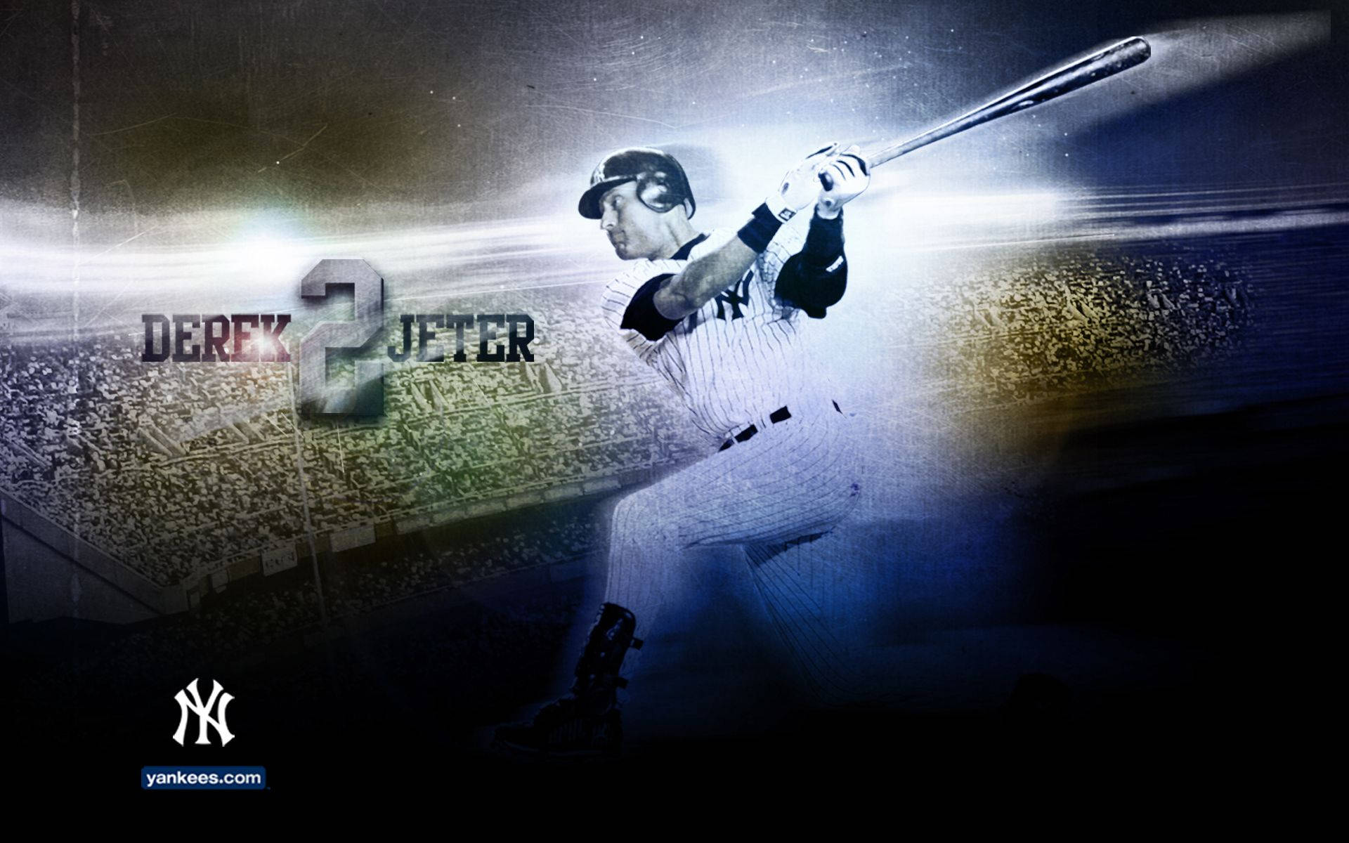 Fantastico Giocatore Di Baseball Derek Jeter Sfondo