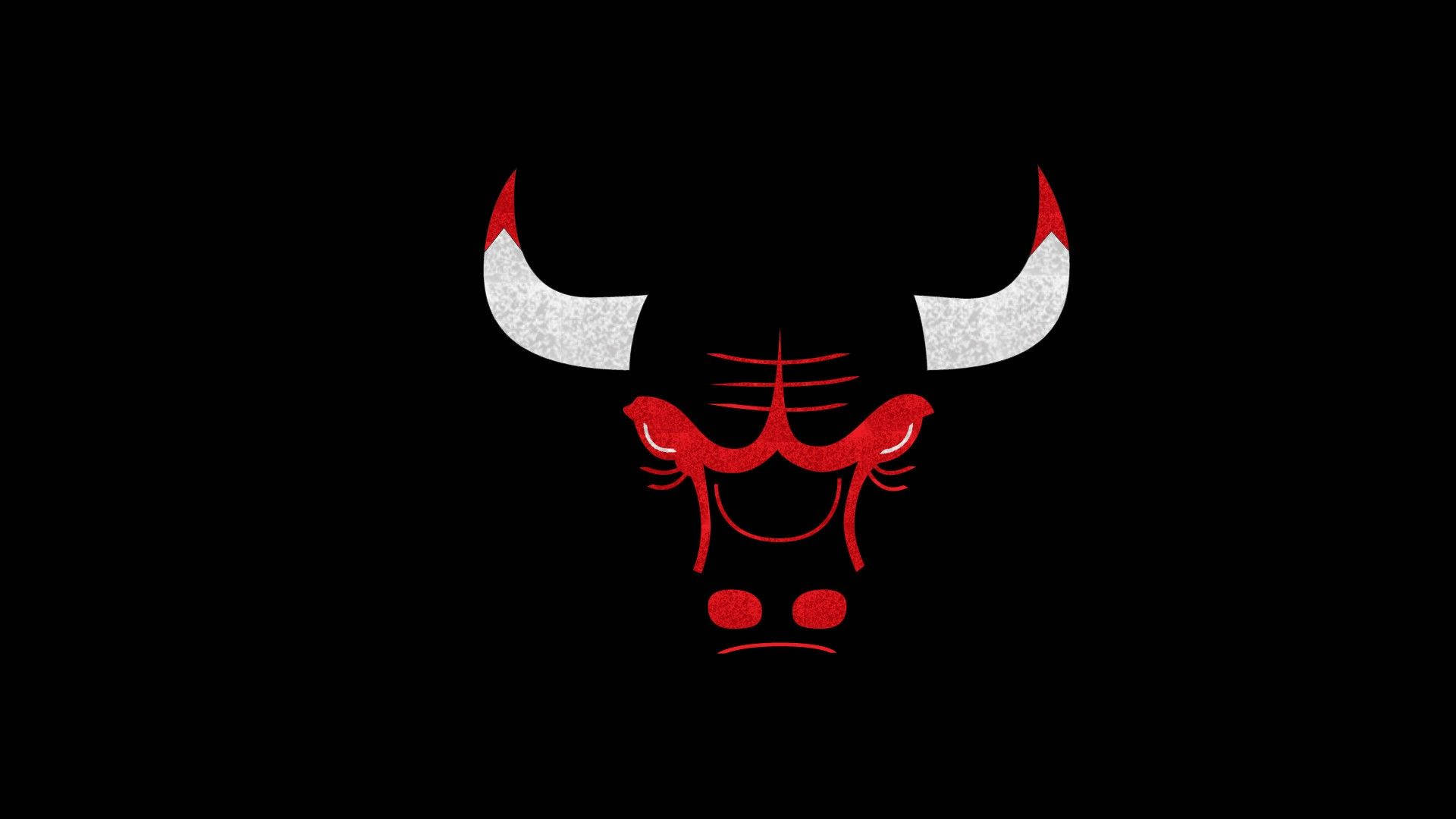 Kølig Basketball Chicago Bulls Minimalistisk Design Wallpaper