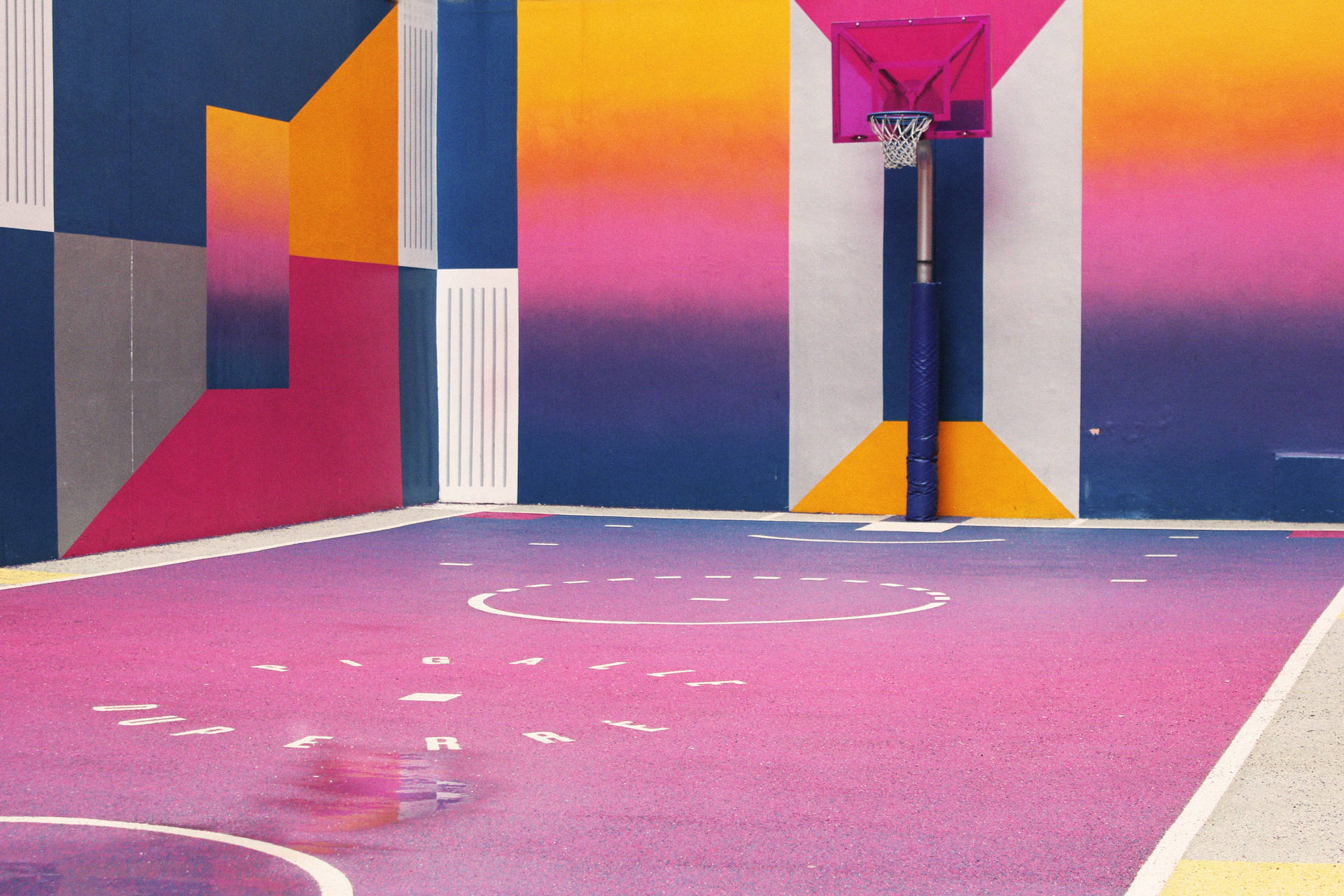 Cool Basketball Kunst Wallpaper