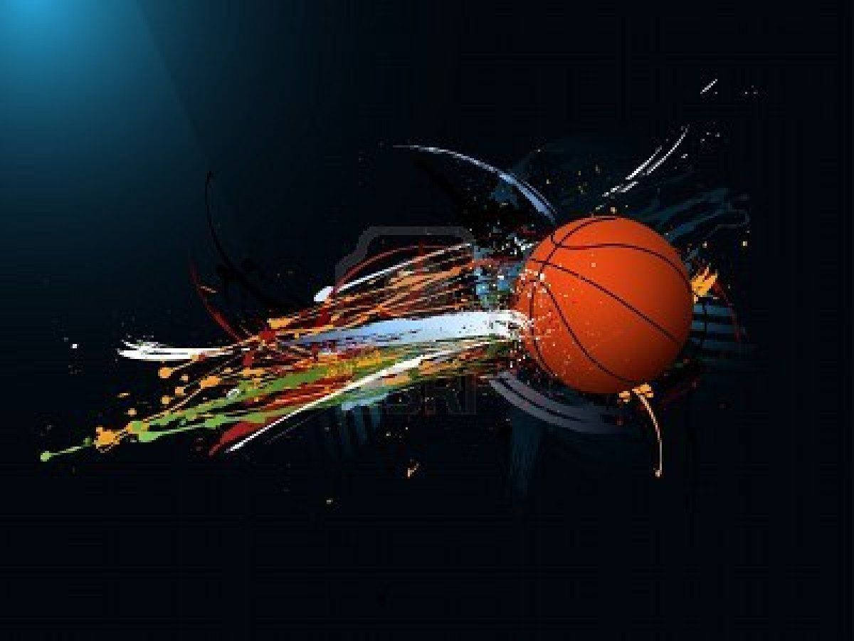 Cool Basketball Paint Wallpaper
