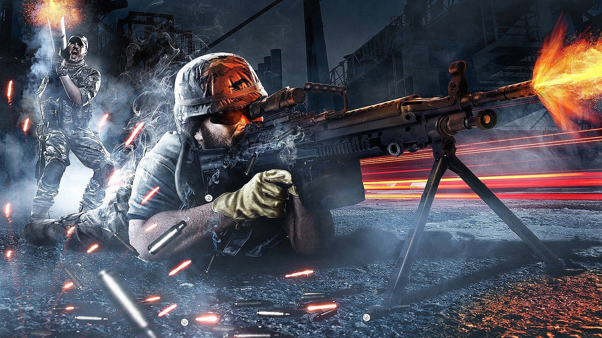 Vivil'azione Più Spettacolare Di Battlefield Con Battlefield 3. Sfondo