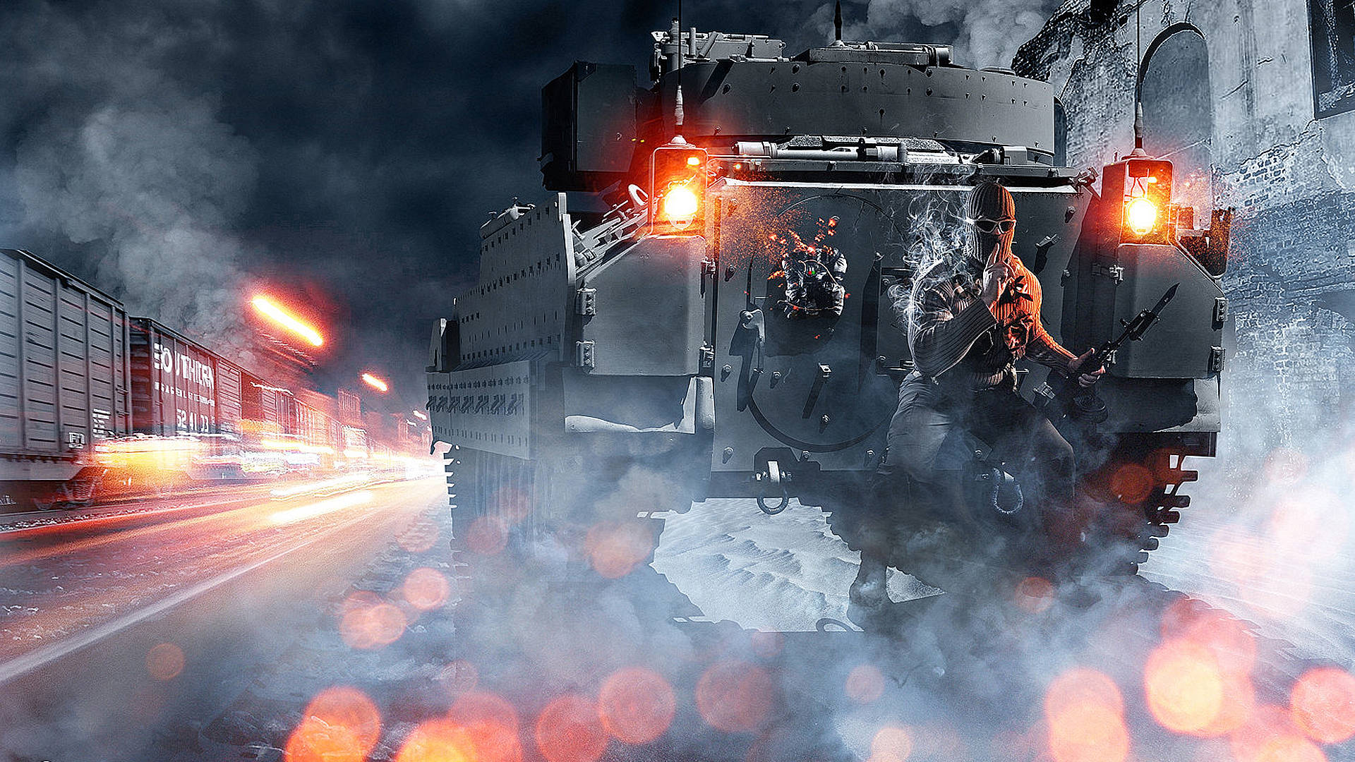 Explore the Ultimate War Zone with Cool Battlefield 3 Wallpaper