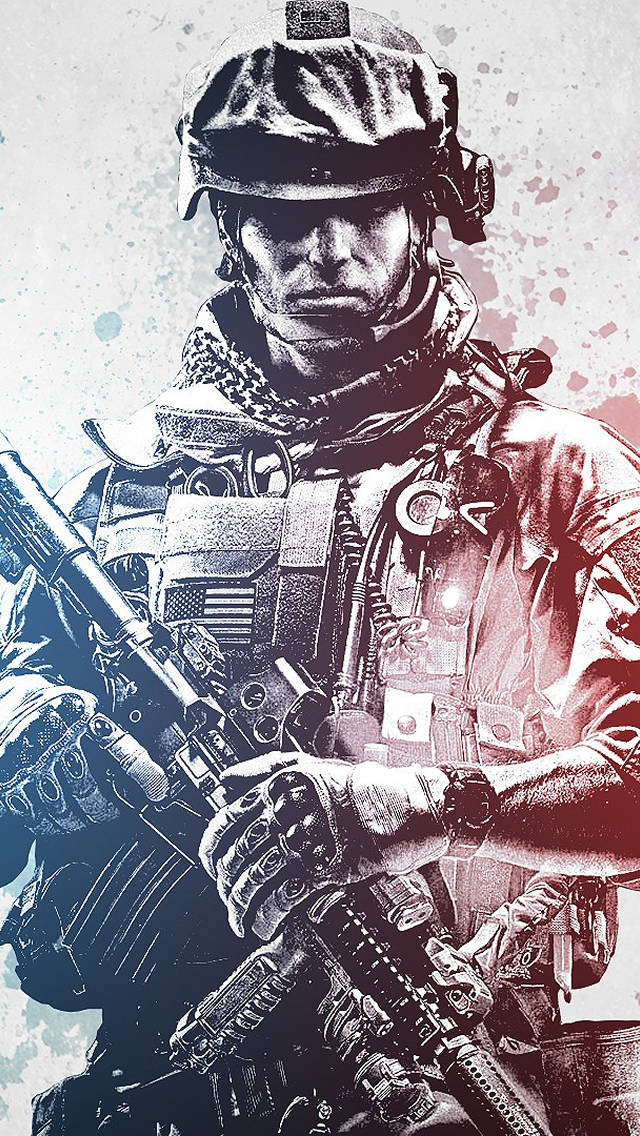 Engage in the biggest battles of all-time with Cool Battlefield 3 Wallpaper