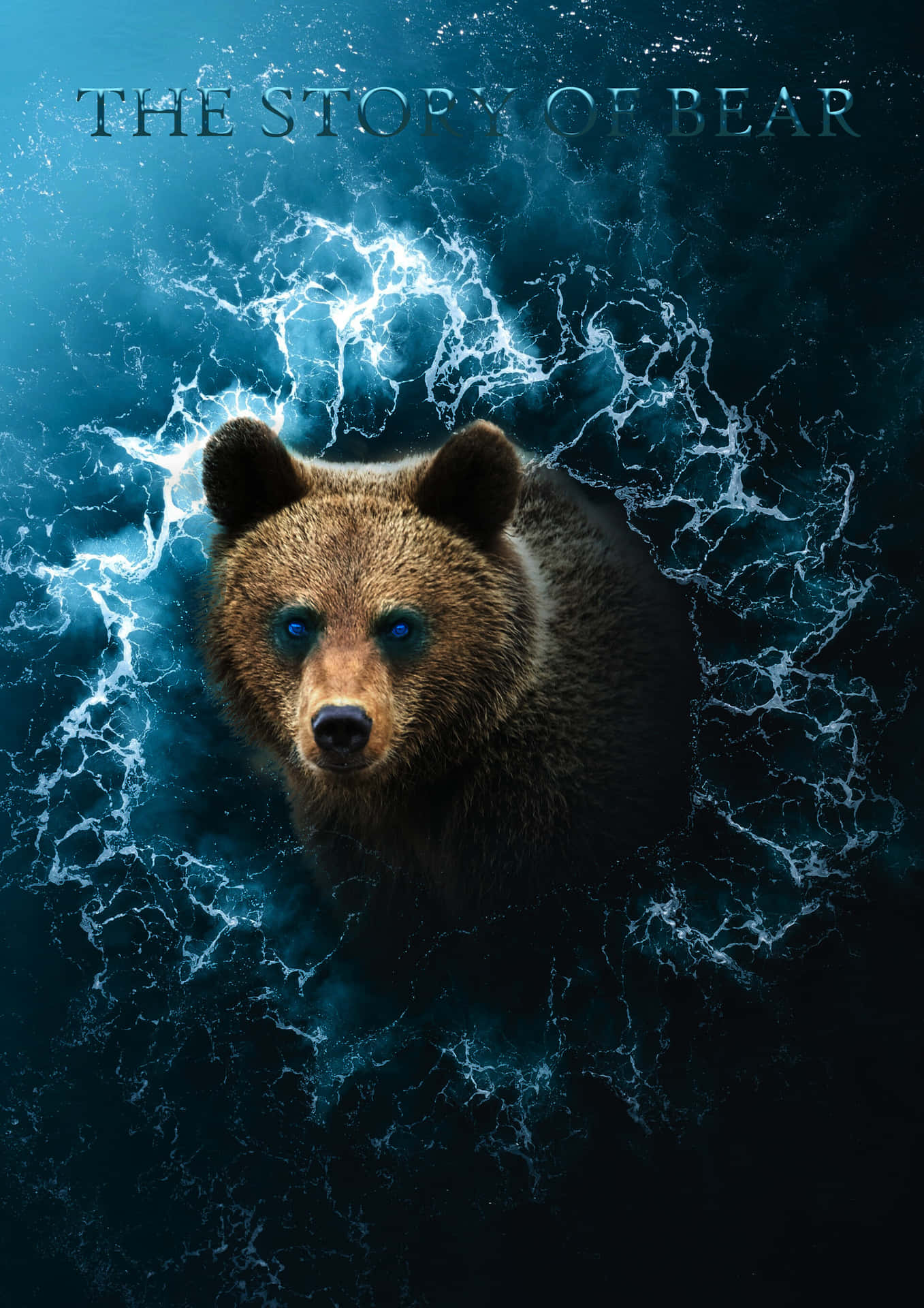Premium Photo  Cool bear illustration design