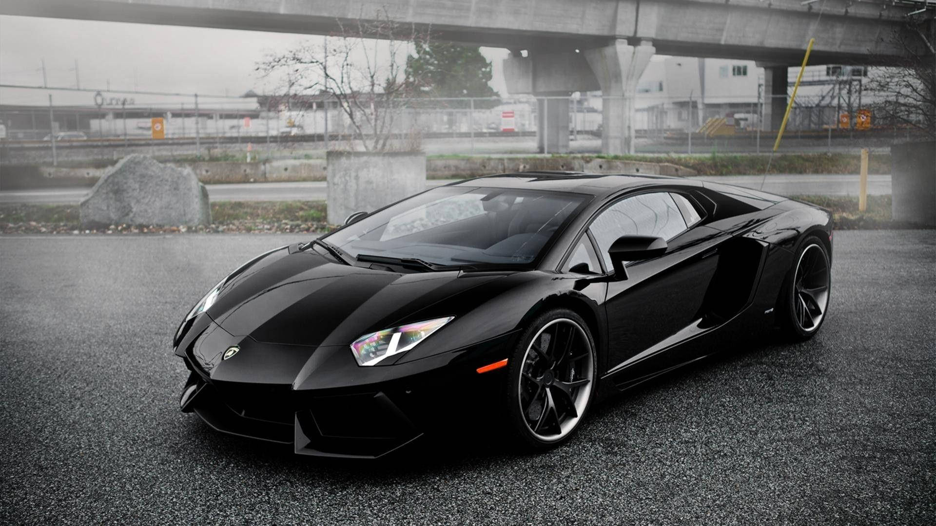 Cool Black Lamborghini Wallpaper