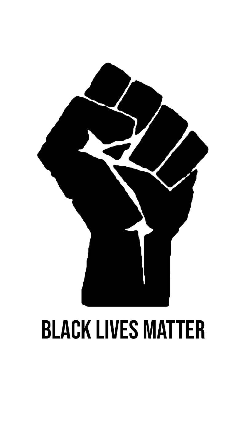 Cool Black Lives Matter Fist Wallpaper