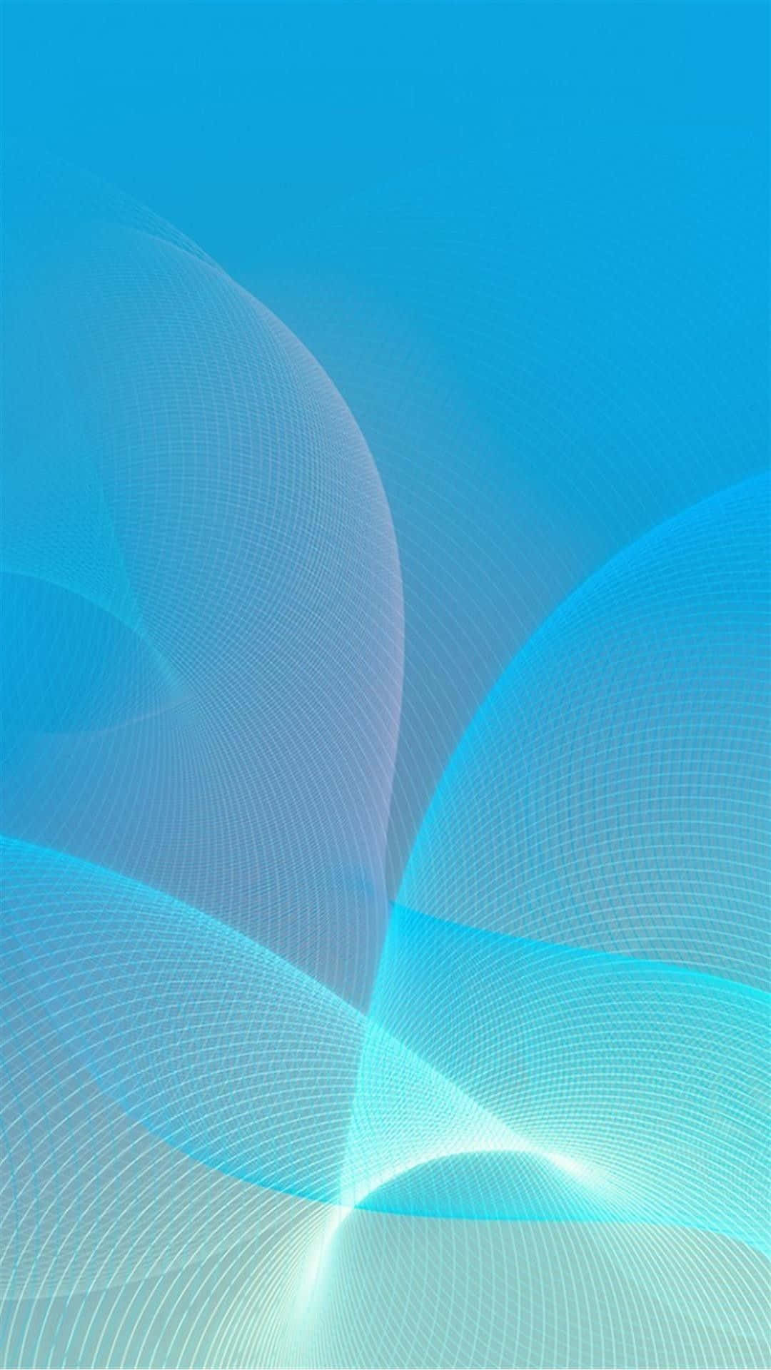 Up your game with this revolutionary cool blue abstract iPhone Wallpaper