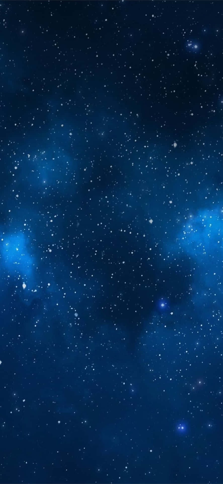 Cool Blå Galakse 1284 X 2778 Wallpaper