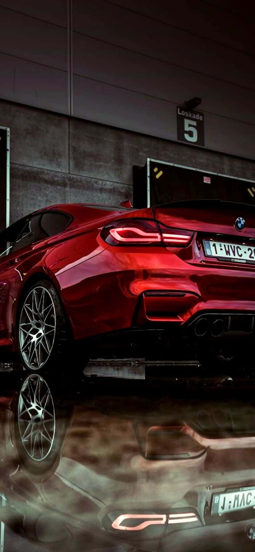 Cool Red BMW Wallpaper