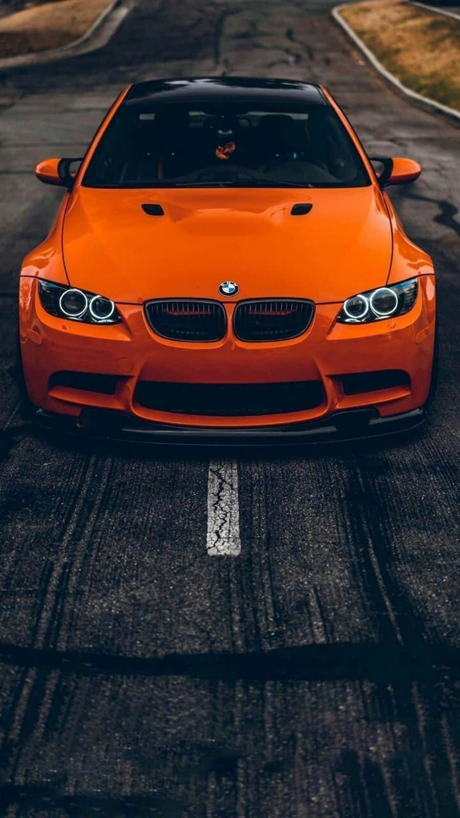 Cool Orange BMW Wallpaper