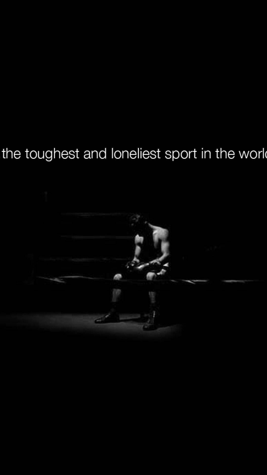 The Toughest And Lonely Sport In The World Wallpaper