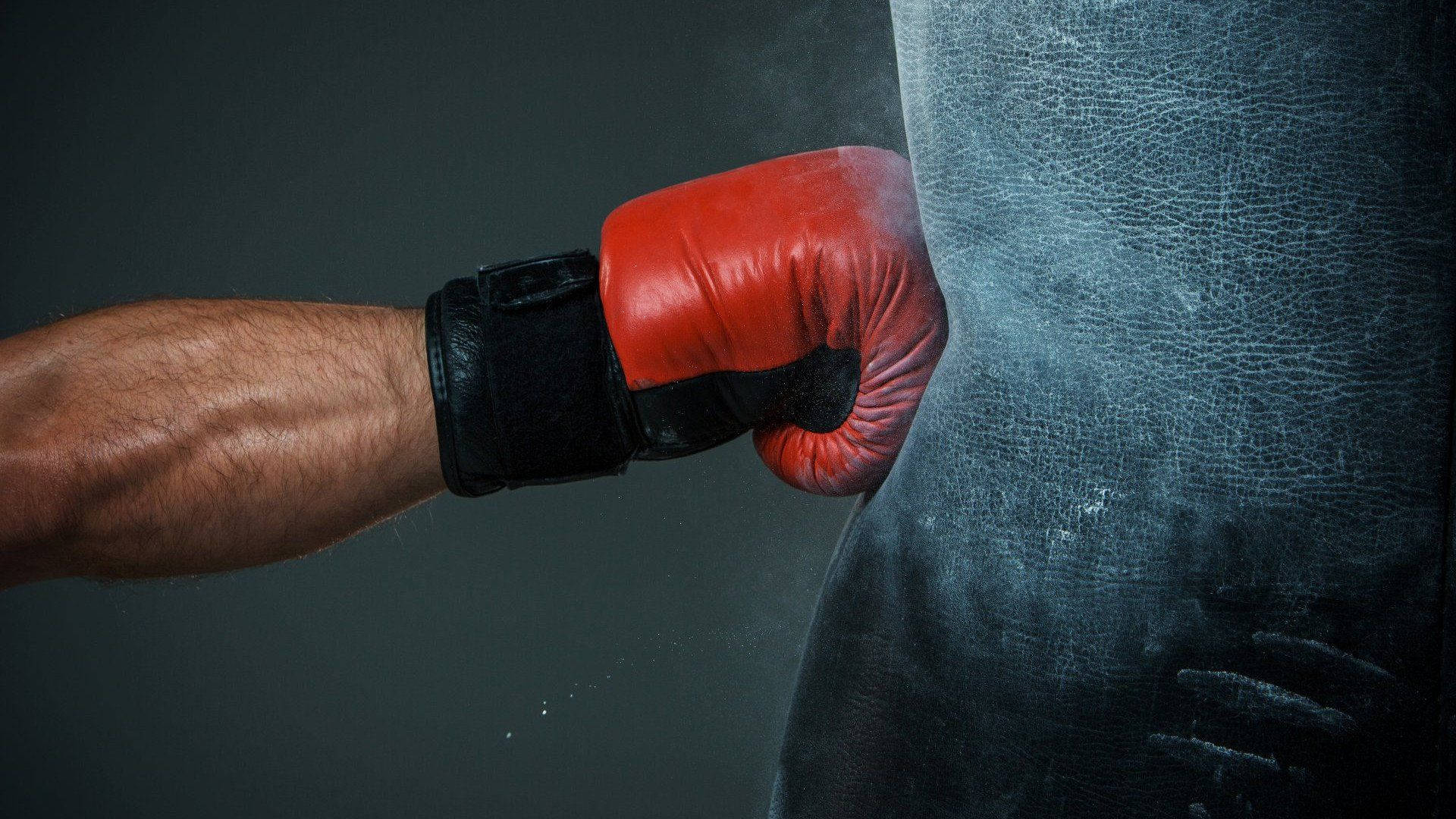 Cool Boxing Punching Bag Wallpaper