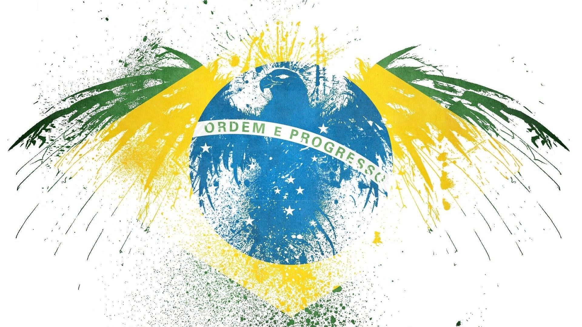 Cool Brazil Flag Wallpaper