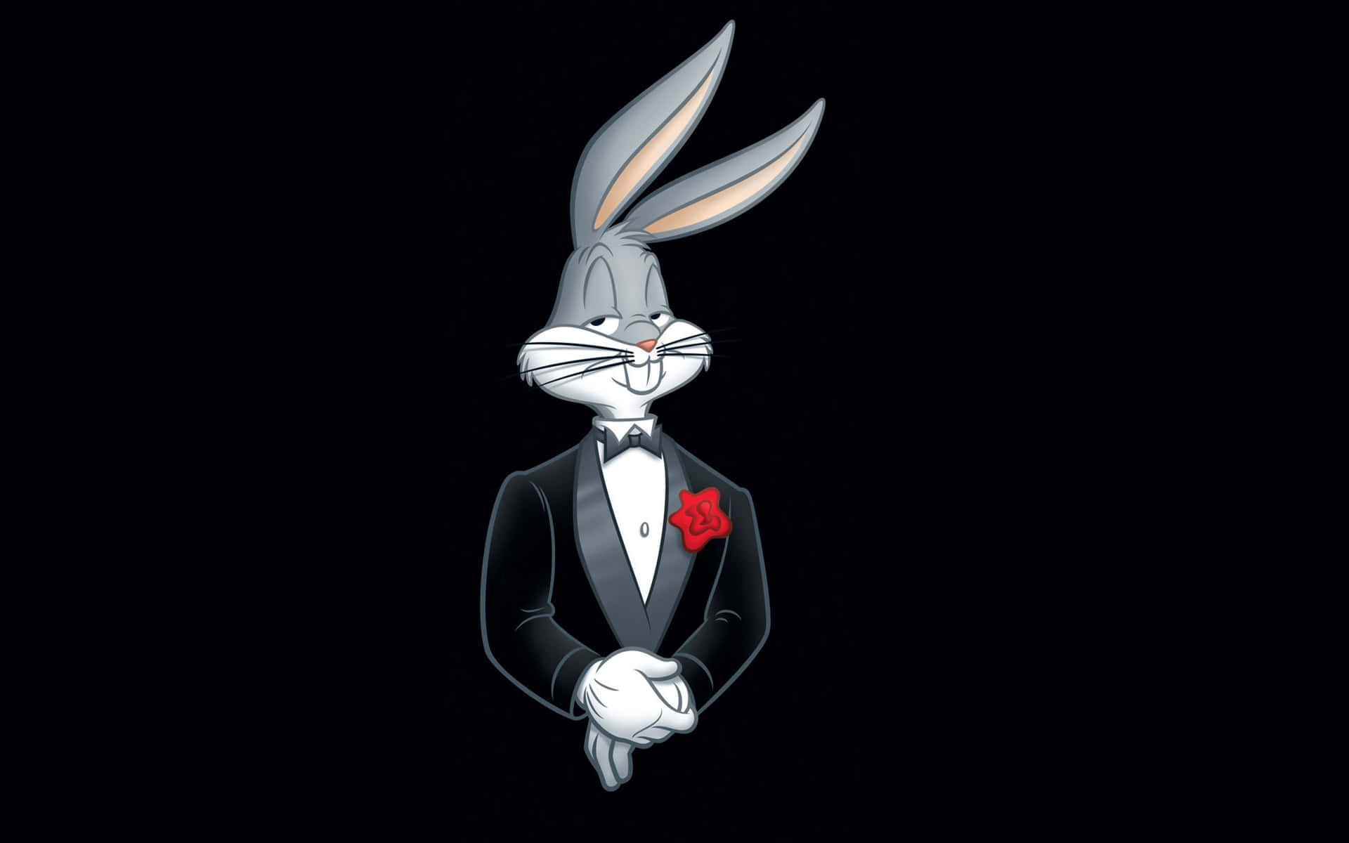 Elgenial Bugs Bunny En Esmoquin Fondo de pantalla