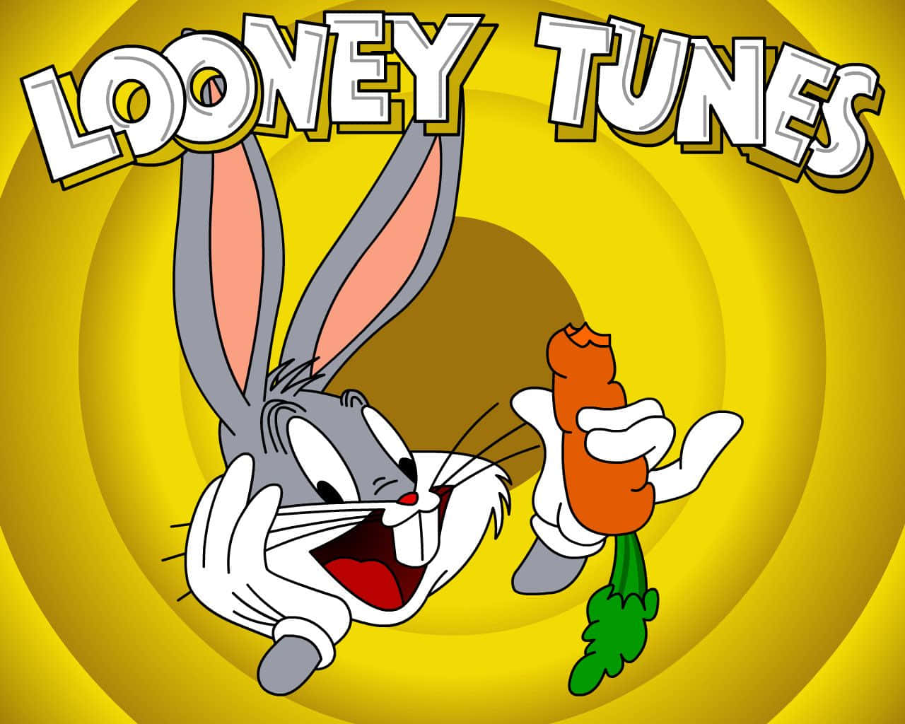 Tapetför Datorn Eller Mobilen: Looney Tunes Cool Bugs Bunny. Wallpaper