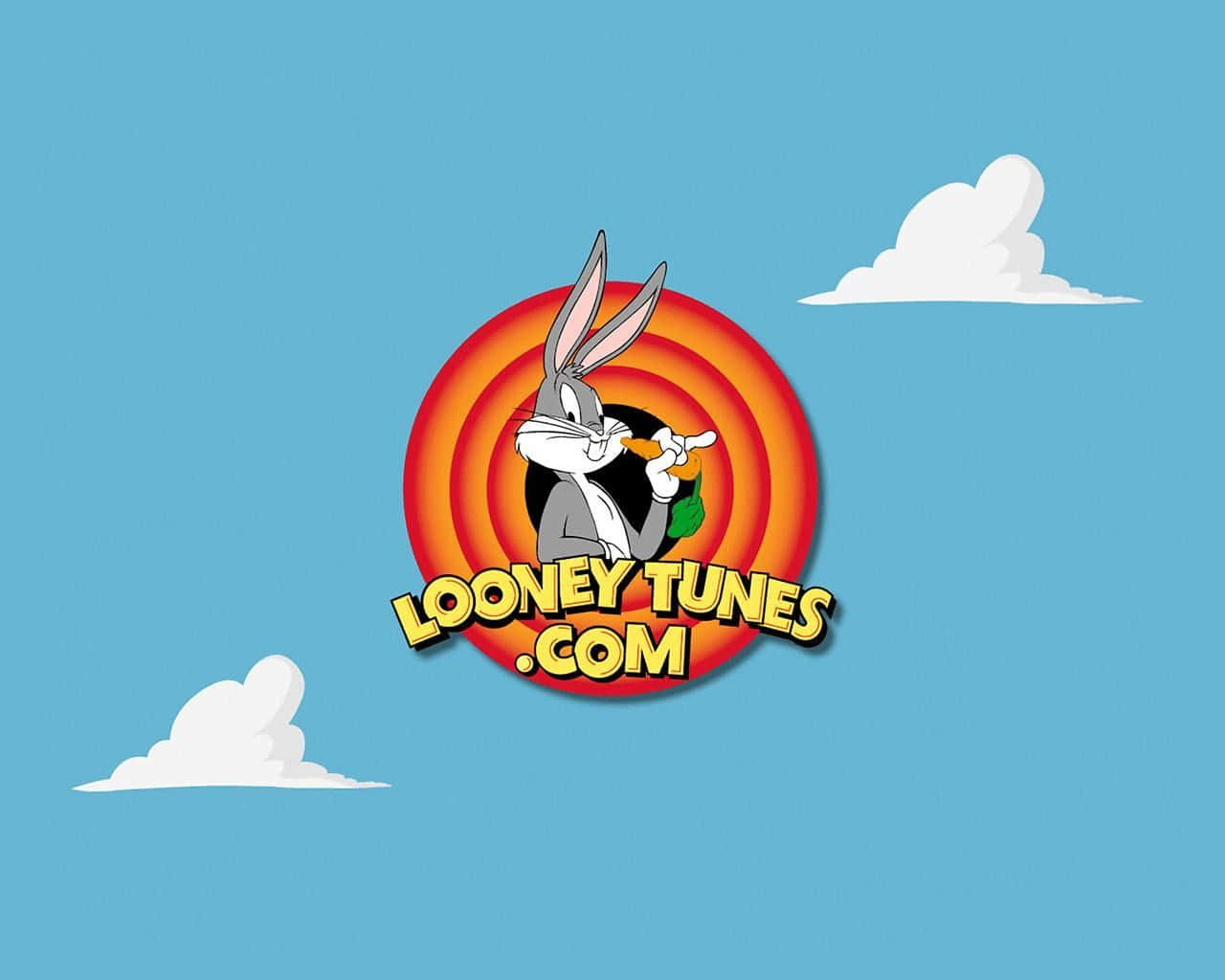 Looney Tunes Cool Bugs Bunny Logo Wallpaper