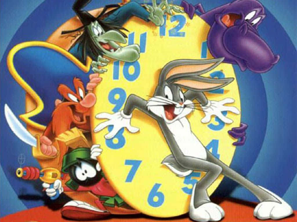 Fejr den Cooleste Kanin omkring - Bugs Bunny Wallpaper