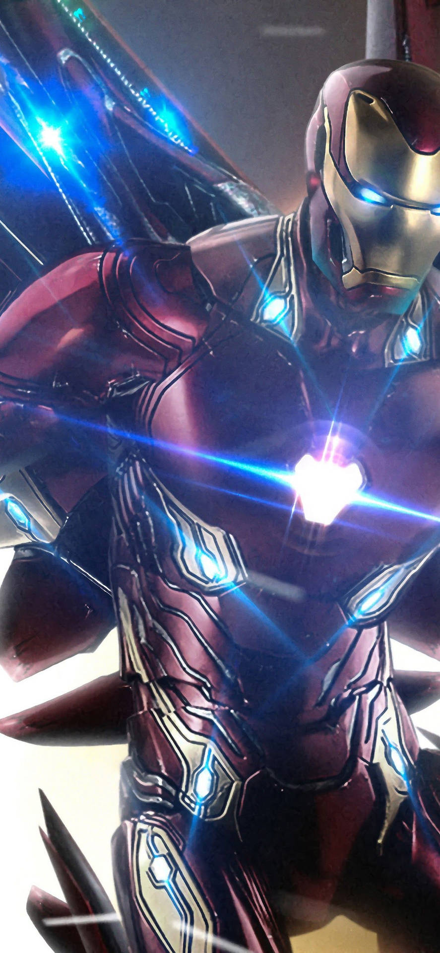 Coolcandid Iron Man Android Skulle Översättas Till Svalt Candid Iron Man Android. Wallpaper