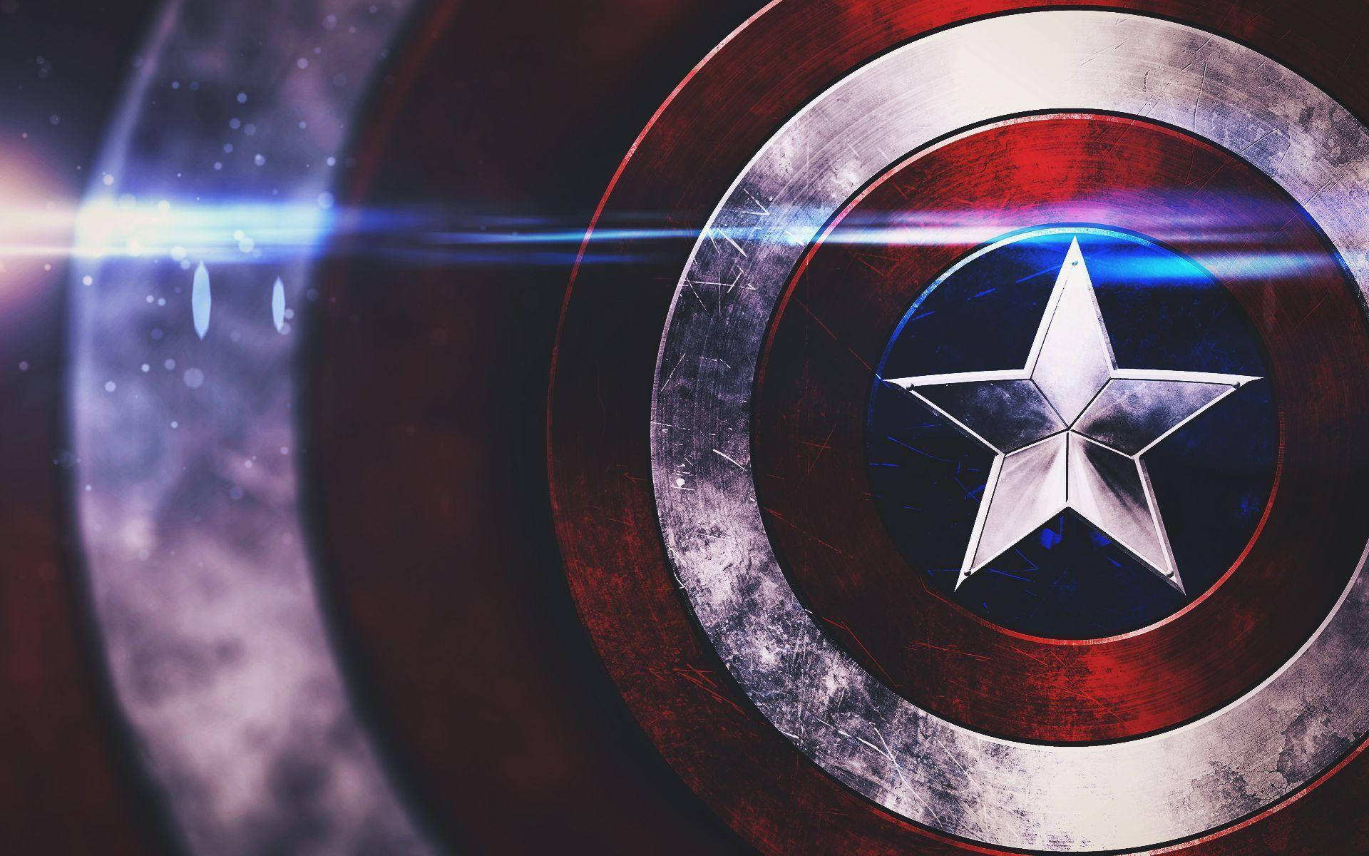 Genialescudo Del Capitán América. Fondo de pantalla