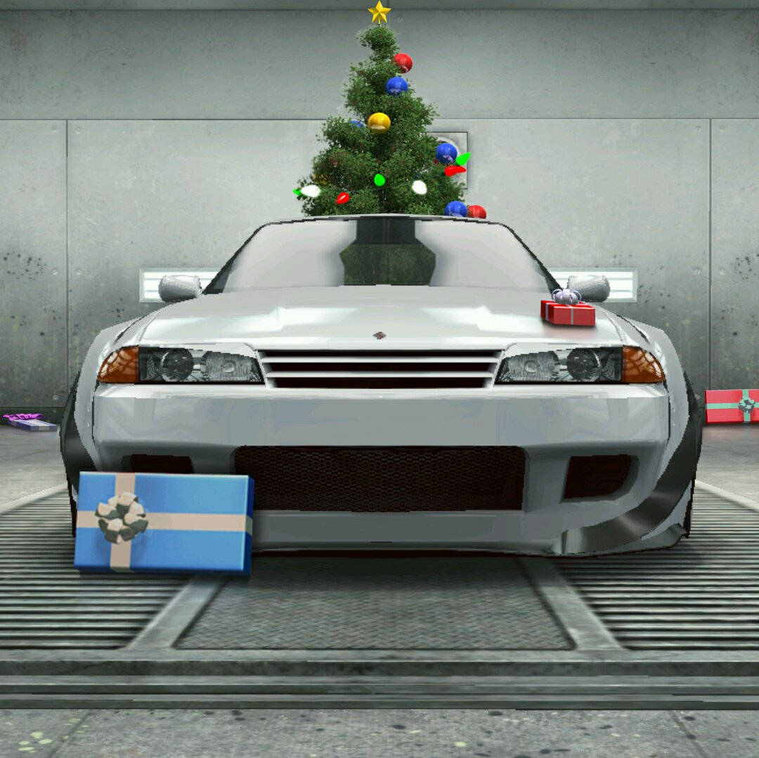 Cool Car Christmas PFP Wallpaper