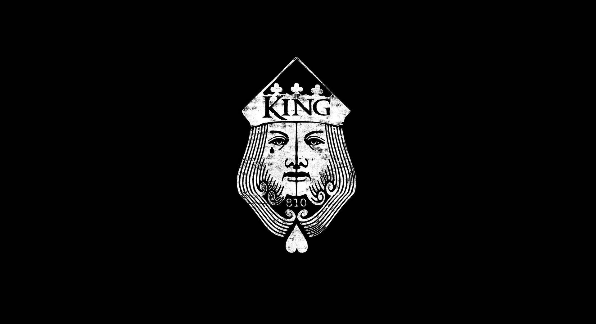 Snyggcard King-logotyp. Wallpaper