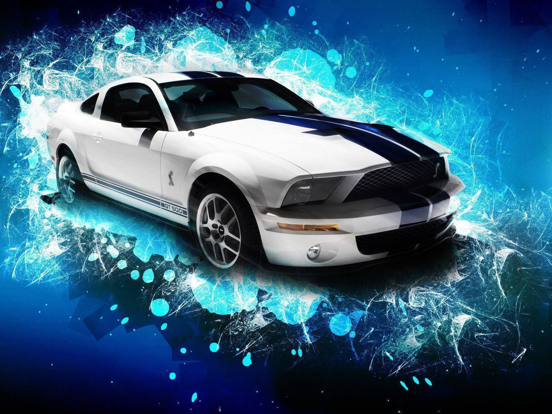 Cool Cars Shelby Mustang Art Background