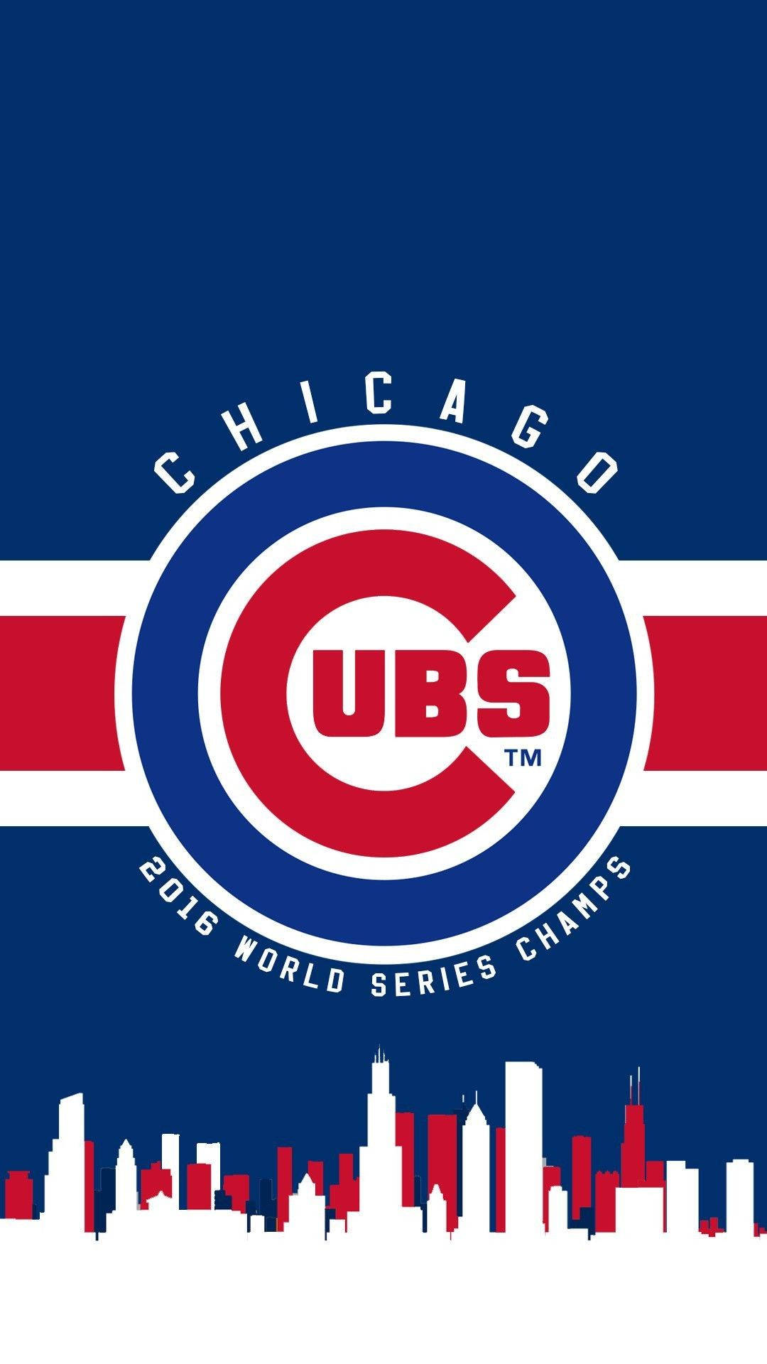 Cool Chicago Cubs Poster Wallpaper