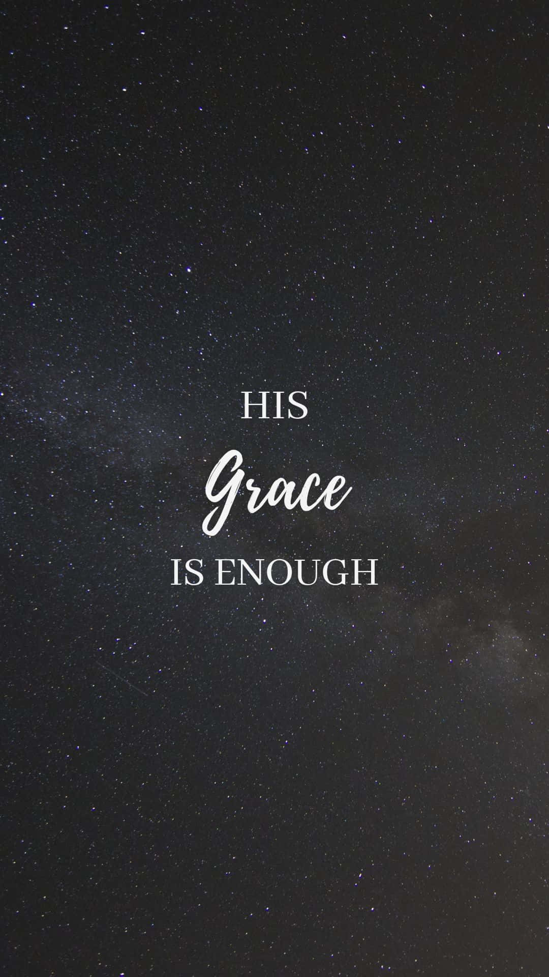 Cool Christian Quote On Stars Wallpaper