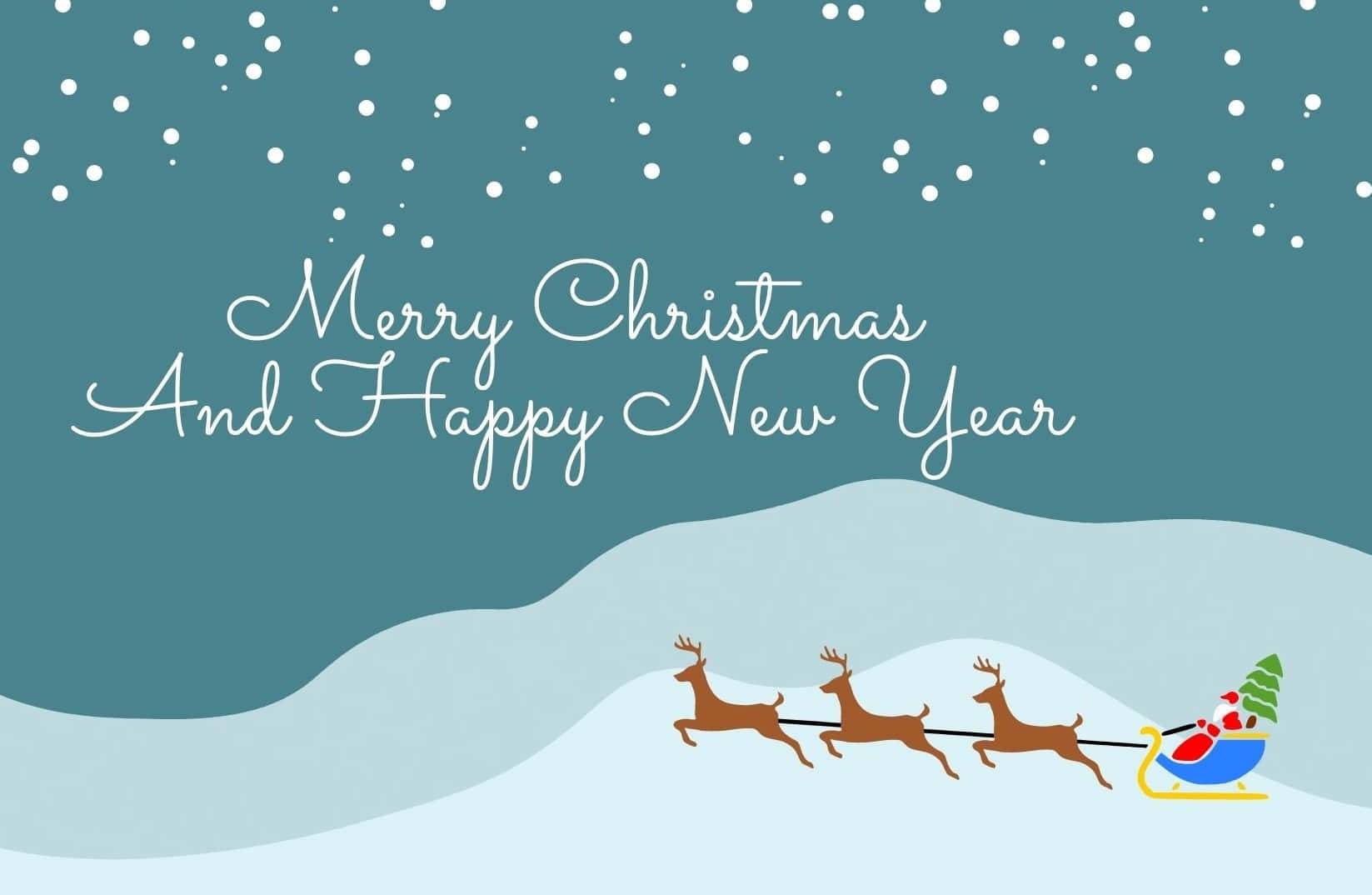 Ønsker en glædelig jul og et godt nytår med træstruktur på kortet. Wallpaper