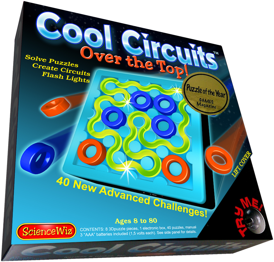 Cool Circuits Puzzle Game Packaging PNG