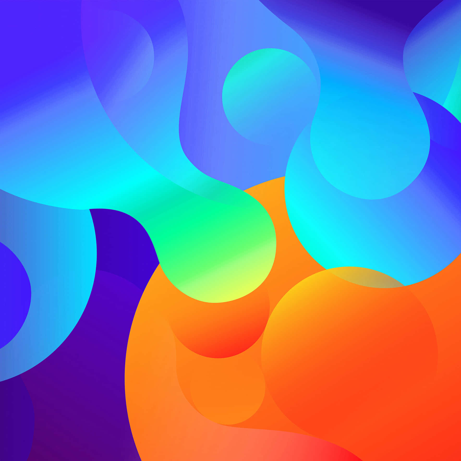 Abstract Abstract Background With Colorful Shapes