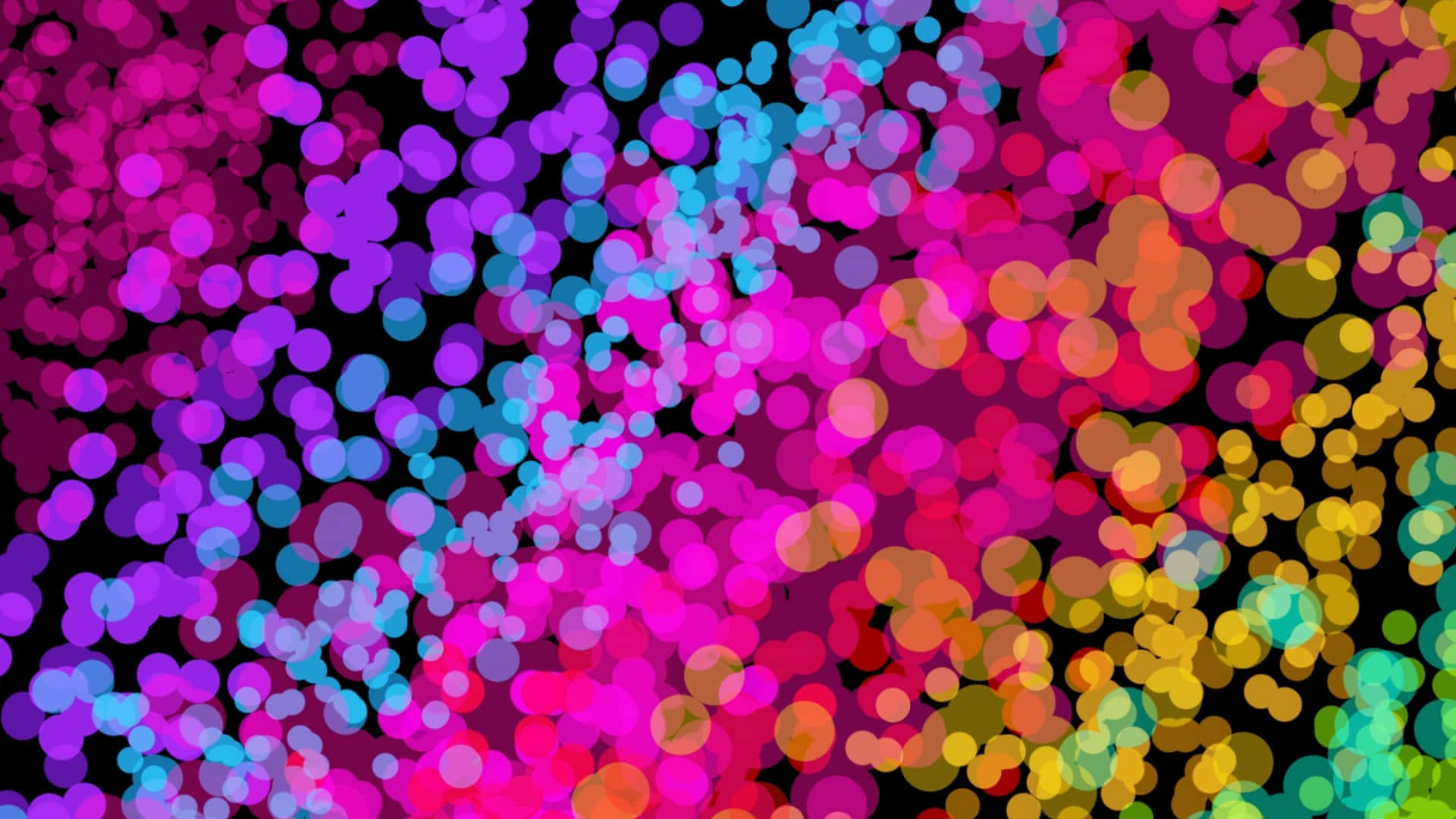 a colorful background with a lot of dots