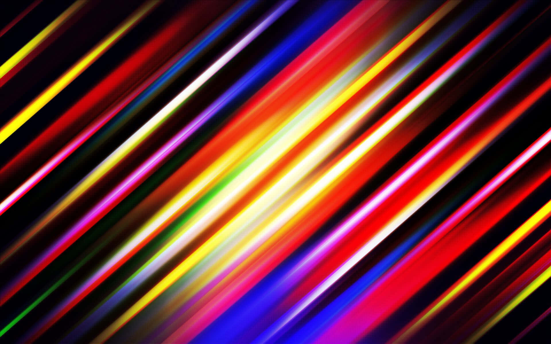 Cool Colored Metallic Lights Lines Abstract Wallpaper