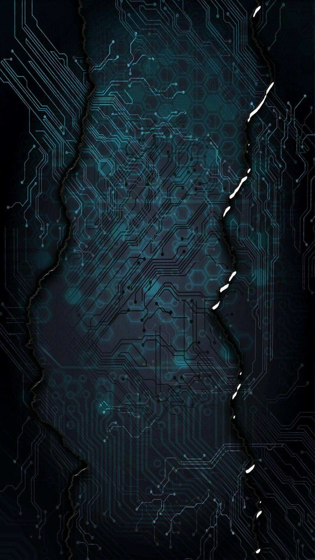 Cool Computer Circuit Board Dark Mode