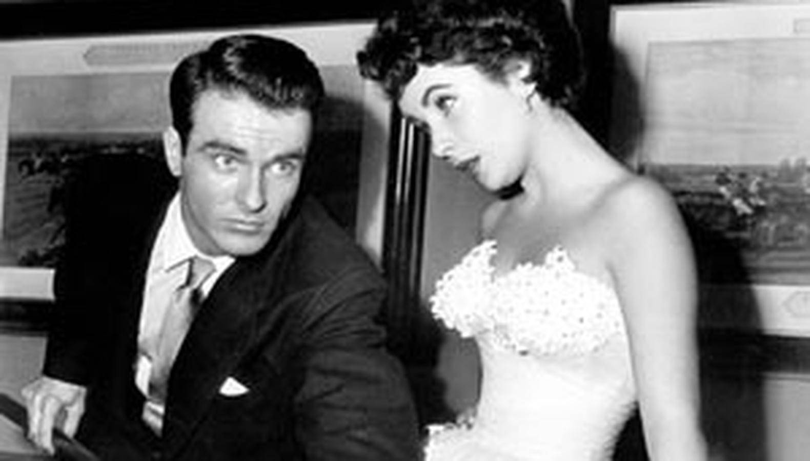 Cool Couple Montgomery Clift And Elizabeth Taylor Wallpaper