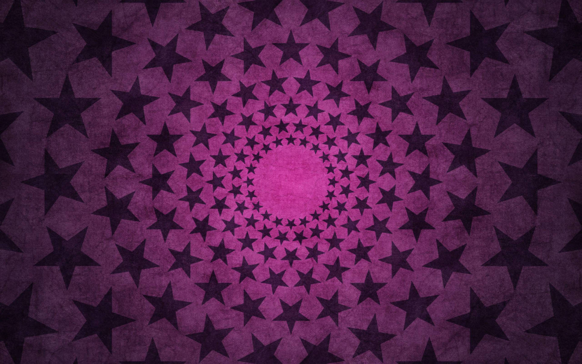 Kølig sød spiral stjerner i pink Wallpaper