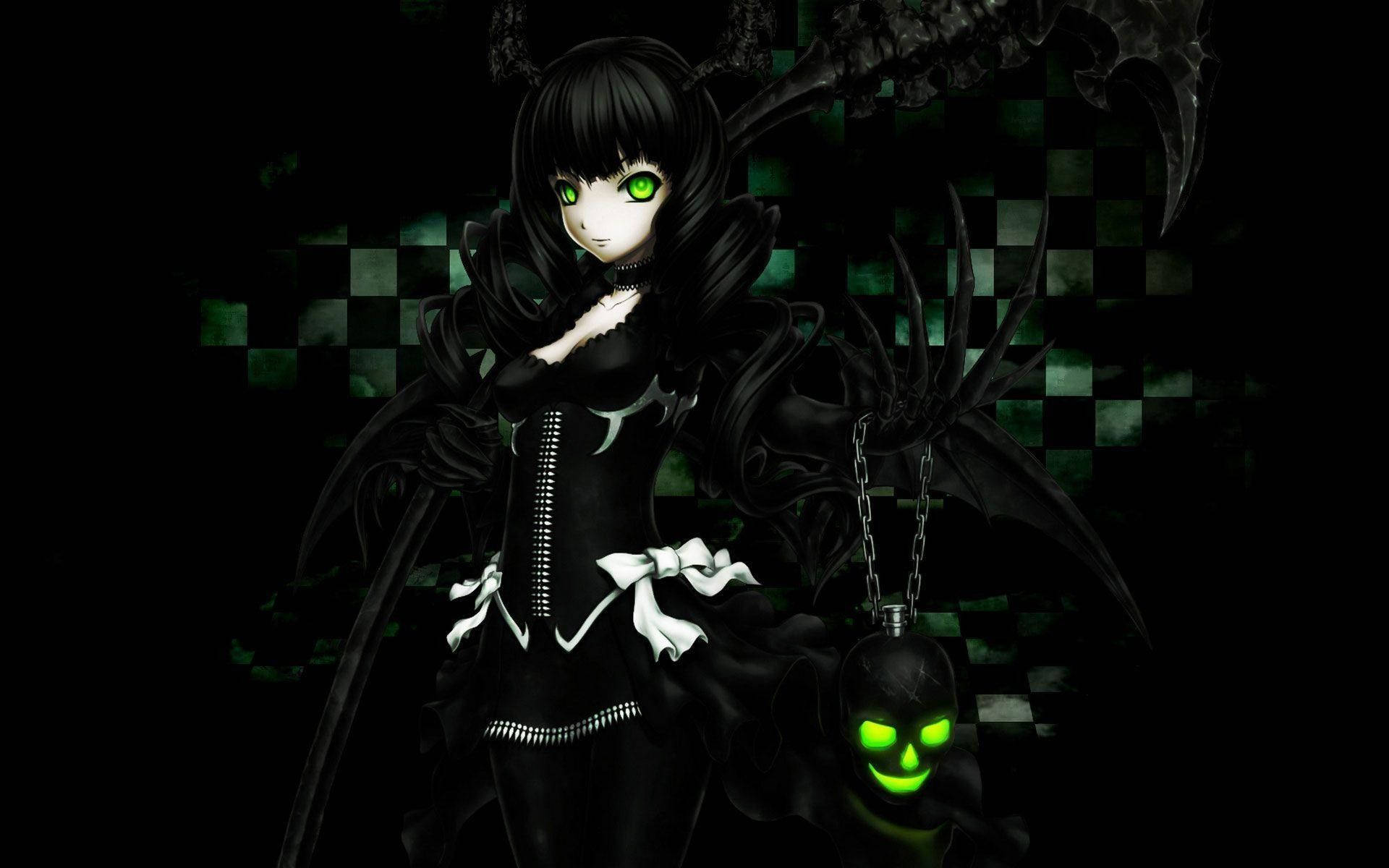 Cool Dark Anime Girl