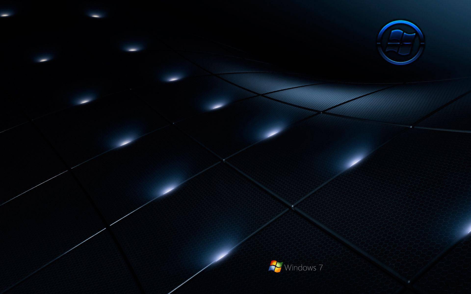 Kølig mørk Windows 7 Skrivebords Tapet Wallpaper