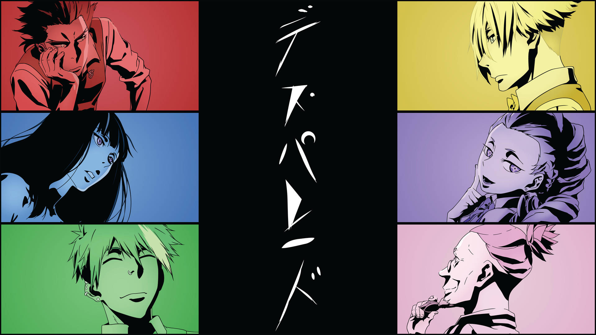 Cool Death Parade Characters Wallpaper