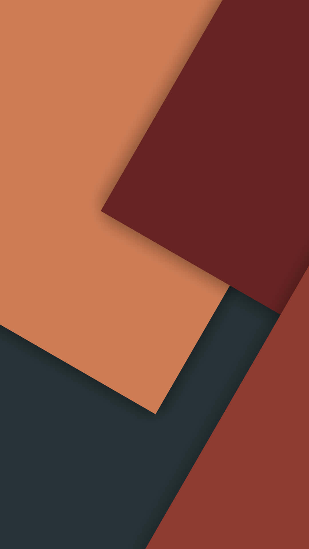 En farverig baggrund med et rød, orange og brun farveskema Wallpaper