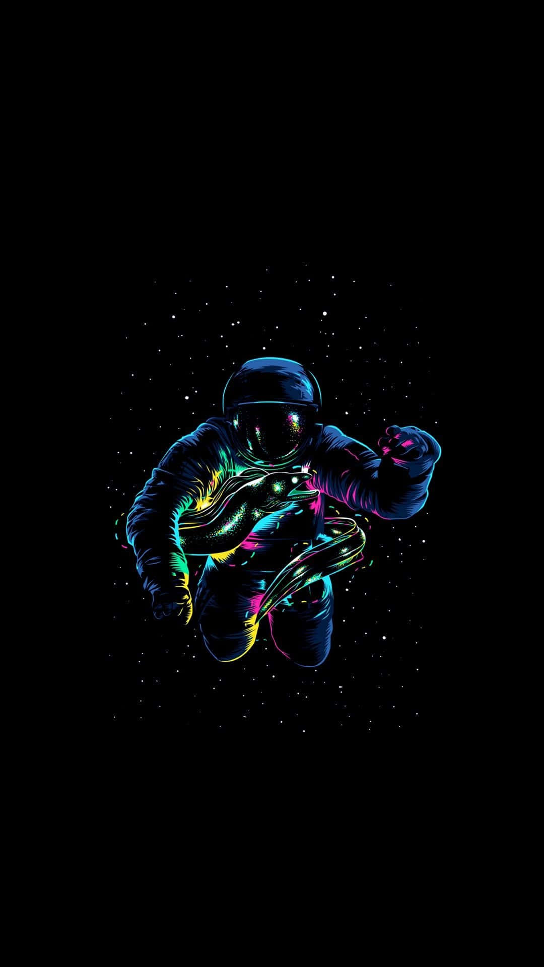 Astronaut Cool Design Iphone Wallpaper