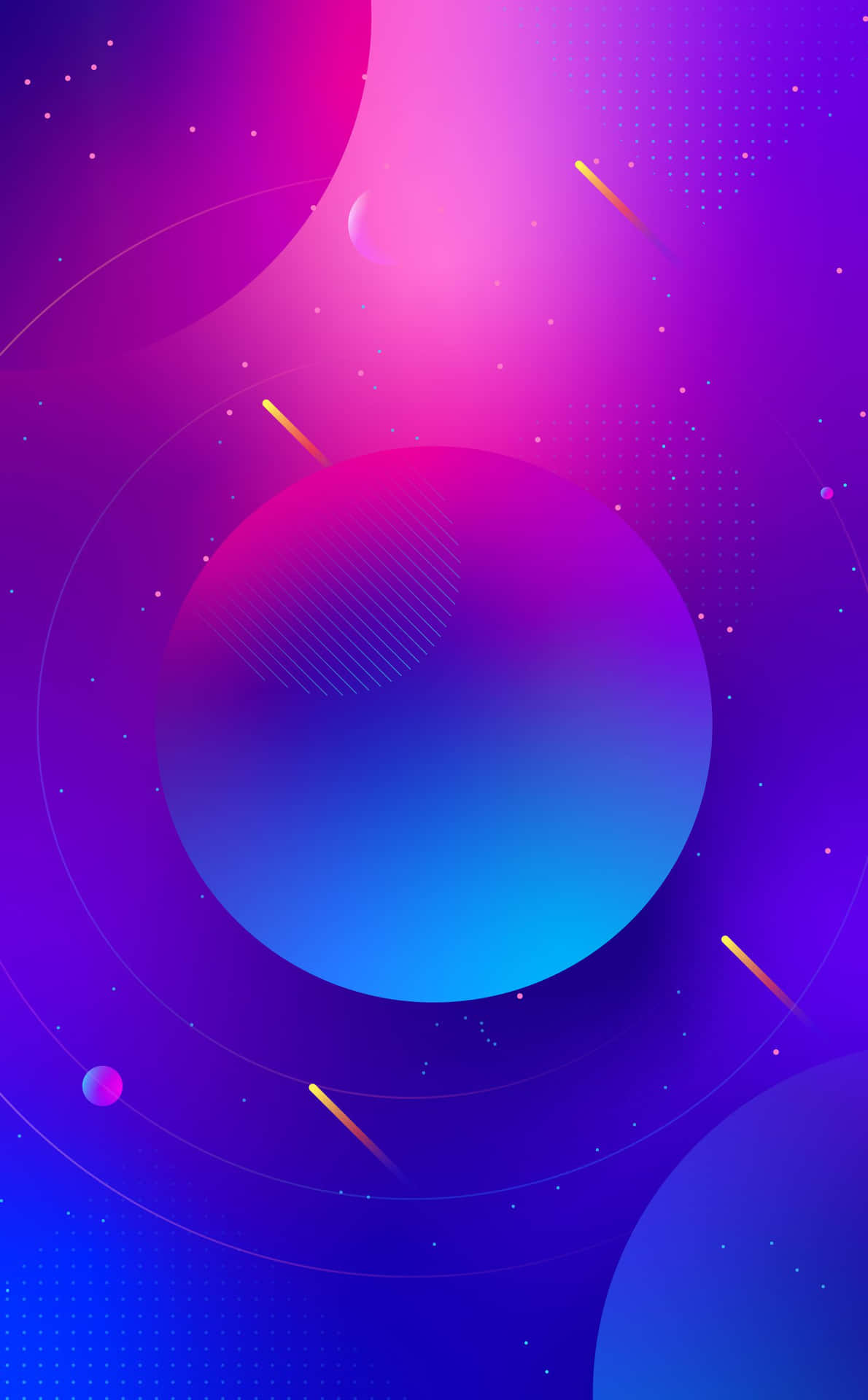Diseñofresco De Esfera Azul Para Iphone. Fondo de pantalla