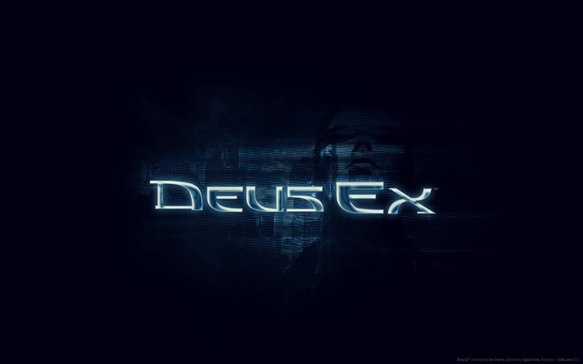 Cool Deus Ex Text Wallpaper